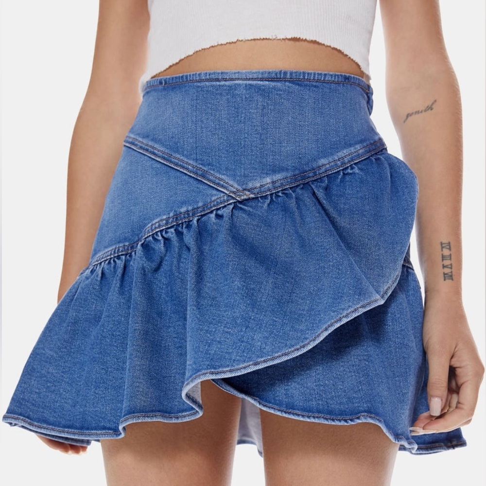 MOTHER Denim Skirt